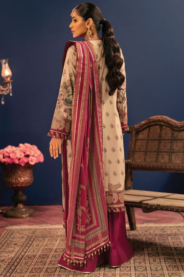 Alkaram FC-10B-22-Beige Festive Eid Lawn 2022 Online Shopping